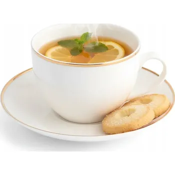 Porcelánový hrnek Altom Design Šálek Gold Line 200 ml 1 ks