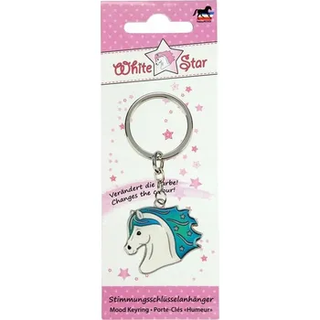 Přívěsek Happyross White Star 40626 Přívěsek Na Klíče s měnící se barvou, bílý