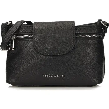 Kabelka Toscanio kožená kabelka F268 černá