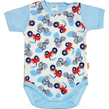 Kojenecký body Body s KRÁTKÝM rukávem 100% Bavlna vel. 62 KLEKLE