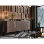 Komoda Mirjan 150 x 42 x 70 cm ořech mat