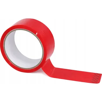 Balicí páska 70m lepicí červená 76y 48mm Silná 1 ks