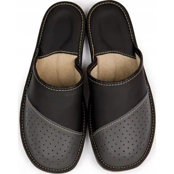 Pánské pantofle Pohodlné kožené Nazouváky , pánské pantofle, vel. 41