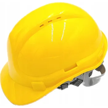 Pracovní přilba Ochranná stavební přilba žlutá VANDAL-V – lehká, pevná a bezpečná