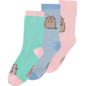 Pánské ponožky Balení 3 kusů ponožek Pusheen: Druhy jídla (EU 35-38)