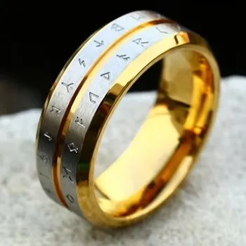 Prsten Prsten Ruben - Zlatá/55mm KP-32067