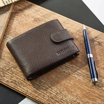 Peněženka Peněženka Betlewski , přírodní kůže, hnědá - muž