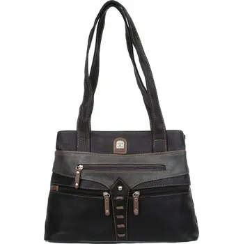 Kabelka Charm & Shape kabelka eko kůže černá