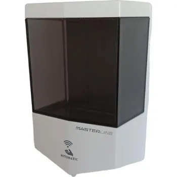 Dávkovač mýdla Bezkontaktní dávkovač mýdla nástěnný Bisk 600 ml bílý, černý