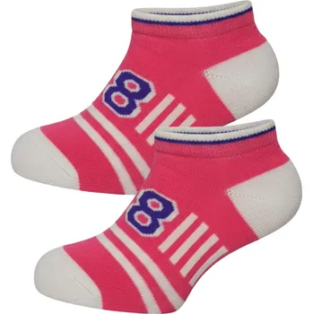 Dívčí oblečení Dětské kotníkové ponožky růžové Design Socks