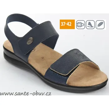 Dámská zdravotní obuv SANTÉ PO/8006 BLU zdravotní sandál, modrá - 42
