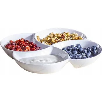 Porcelánová dělená mísa salátová mísa na občerstvení Altom Regular 21,5 cm