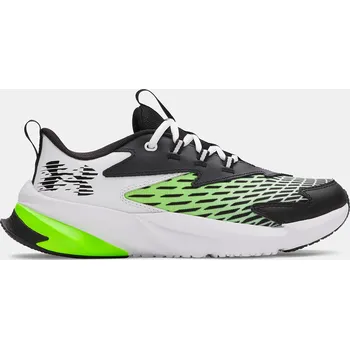 Chlapecká obuv Under Armour Chlapecké boty UA BGS Scramjet 7-WHT 6006927-100 Bílá 7