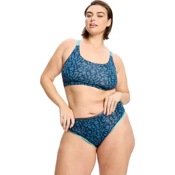 Menstruační kalhotky Menstruační kalhotky Modibodi Smileyworld Hi Waist Brief Super-Overnight Steel (MKMSHWBSOS) S Možnost vrácení zboží ZDARMA do 120 dnů!