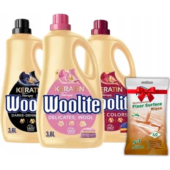 Prací gel Woolite Delicate Dark Color Tekutý prací prostředek 3x3,6 l +