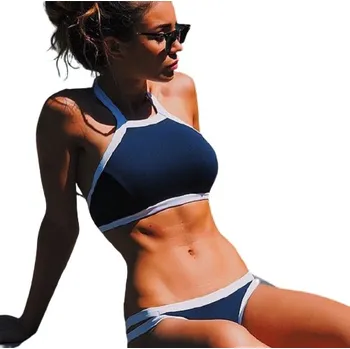 Dámské plavky Bikiny plavky s push-up efektem S/36 (S030)