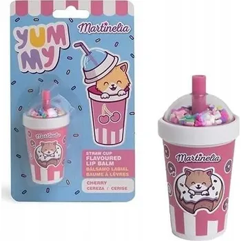 Péče o rty Martinelia Yummy Straw Cup Lip Balm balzám na rty 7g
