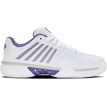 Dámská tenisová obuv Dámská tenisová obuv K-Swiss Express Light 3 Clay White/Purple EUR 40
