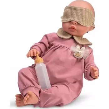 Panenka ŠPANĚLSKÁ PANENKA LEO V PYŽAMU 46CM S LAHEVKOU ASI 0187790