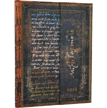 Kalendář Knižní kalendář 2026 A5 Paperblanks hnědý