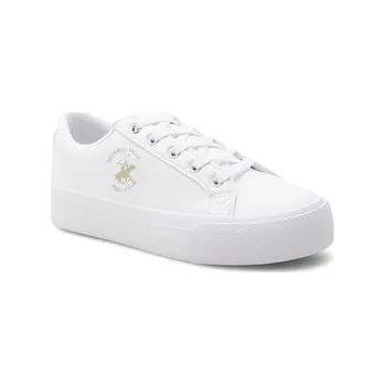 Dámské tenisky Plátěnky Beverly Hills Polo Club CEOWB-BHPC040W Bílá 37