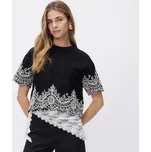 Reserved - Tričko s ozdobným vyšíváním - černý - 250HT-99X - 250HT-99X-M