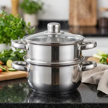 Hrnec Nerezové napařovací hrnce ALTOM DESIGN FABIO 18 cm