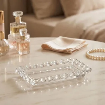 Dekorační skleněný tác ALTOM DESIGN LOVE 10,5 cm