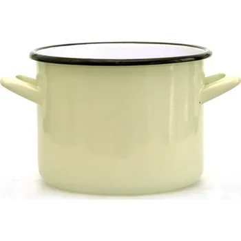 Hrnec SILESIA RYBNIK PROSTY BRUSH 3,6 l smaltovaný hrnec