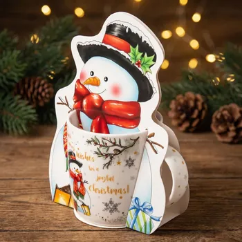 Vánoční porcelánový hrnek ALTOM DESIGN BAŁWANEK 400 ml