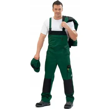 Pracovní oblečení Pracovní zahrádky WORK 6815 černo-zelené vel.48