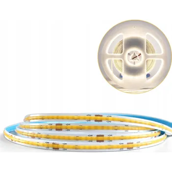 LED páska LED COB pásek 480 LED PRO 24V 5mm Neutrální bílá Úzký 5m