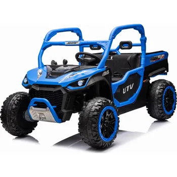 Dětské elektrovozidlo Mamido Dětské elektrické autíčko Farmer Truck UTV Racing 4x4 24V modré