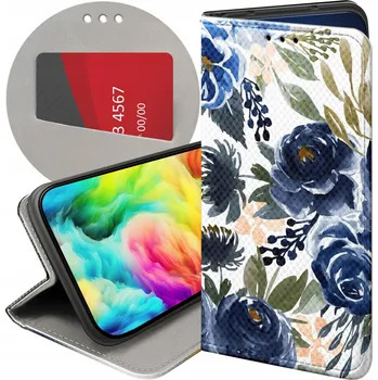 Pouzdro na mobilní telefon Flipové pouzdro Hello Case pro Realme 8, modré