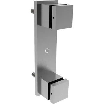 Zábradlí Dvoubodový držák skla pro sklo 8-17,52mm, nerez AISI304, broušený