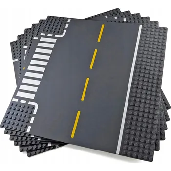 ostatní stavebnice Konstrukční deska, silnice, kompatibilní se všemi hlavními značkami