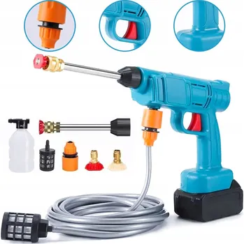 Vysokotlaký čistič AKUMULÁTOROVÁ TLAKOVÁ MYČKA NA AUTO ZAHRADNÍ BEZDRÁTOVÁ SADA 48V