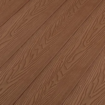 Terasové prkno Terasové prkno WPC_D10_teak - délka 2,2 m