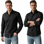 DStreet pánská košile DX2596 slim s dlouhým rukávem bavlna velikost M