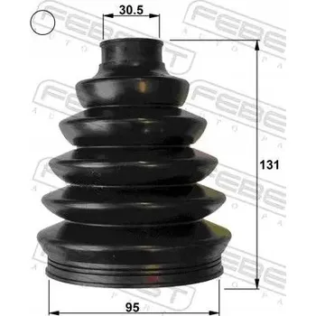 Posilovač řízení Febest 1717P-B8 Sada prachovek řízení