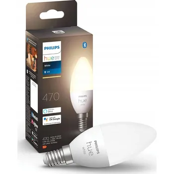 Žárovka Žárovka Philips Hue bílá E14 5,5 W, 39 x 106 mm