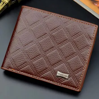 Peněženka Pánská peněženka Manyidi Luis - Hnědá KP-35503