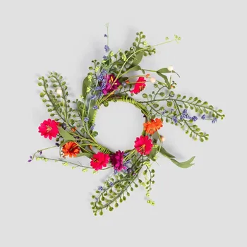 Obraz Věnec MEADOW s barevnými kvítky 10 cm HOMLA