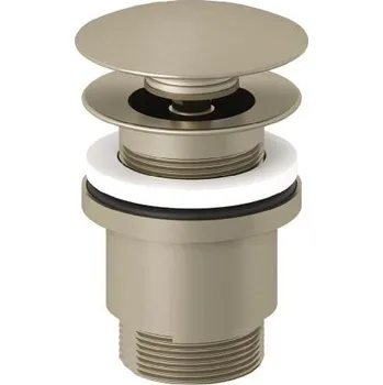 Sifon Kludi - Umyvadlová výpusť, Push-Open, kartáčovaný nikl 10426N5-00