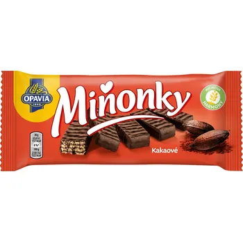 Miňonky KAKAOVÉ 50g cena za kartonové balení (Kartonové balení : 35 ks)