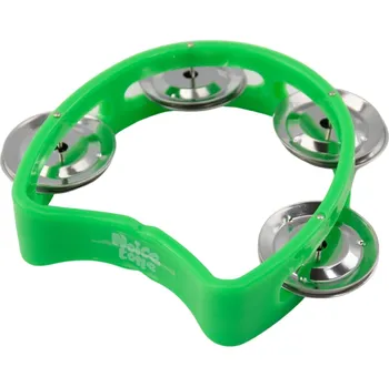Tamburína Noicetone D001-4 Green 3,94" Ruční tamburína