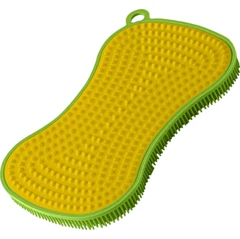 Kartáč na nádobí Silikonové houbičky Kochblume | Scrubby, Plus, Swisch | Dokuch.cz Barva: Zelená, Velikost: Scrubby