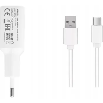 Síťová nabíječka Xiaomi bílá 5 V 2000 mA USB 1 m Quick Charge
