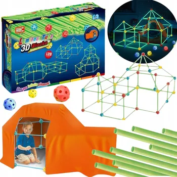 ostatní stavebnice Stavebnice kostky DK plastové svítící 1000 dílů pro děti ve věku Věk 3+