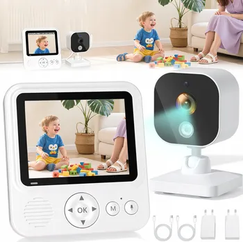 IP kamera ELEKTRONICKÁ CHŮVIČKA S KAMEROU, LCD, NOČNÍ REŽIM, LCD DISPLEJ A MIKROFON